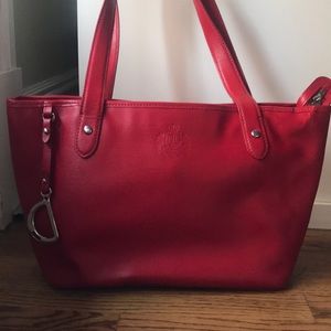 Ralph Lauren Red Handbag